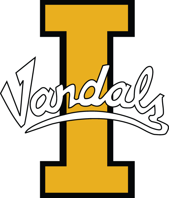 Idaho Vandals 1992-2003 Primary Logo DIY iron on transfer (heat transfer)